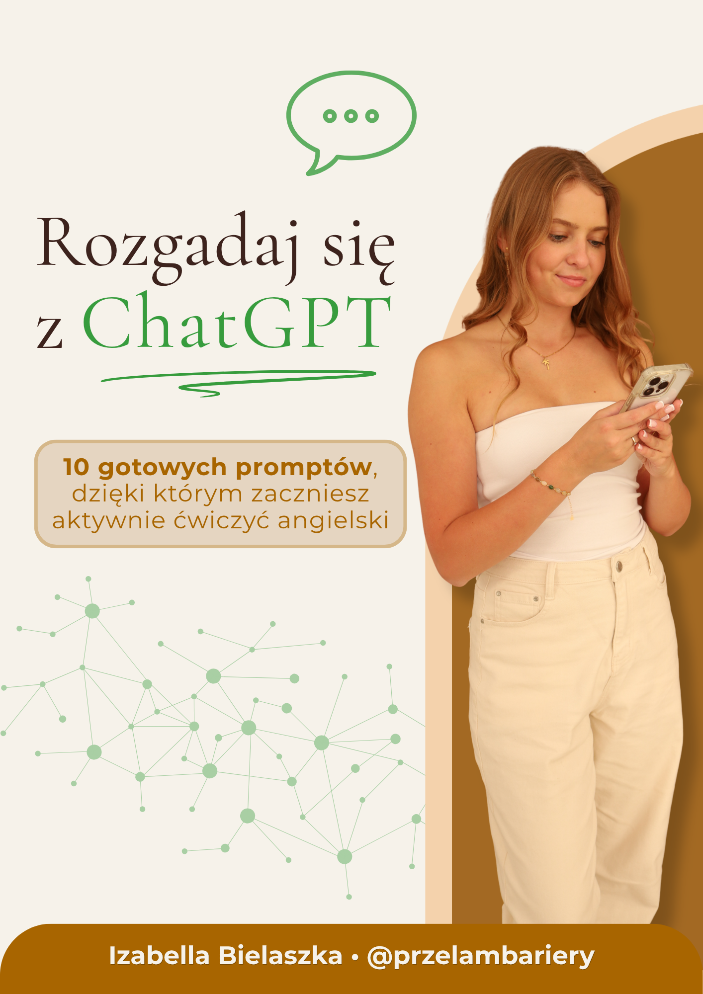 Okładka ebooka Rozgadaj się z ChatGPT autorstwa Izabelli Bielaszki
